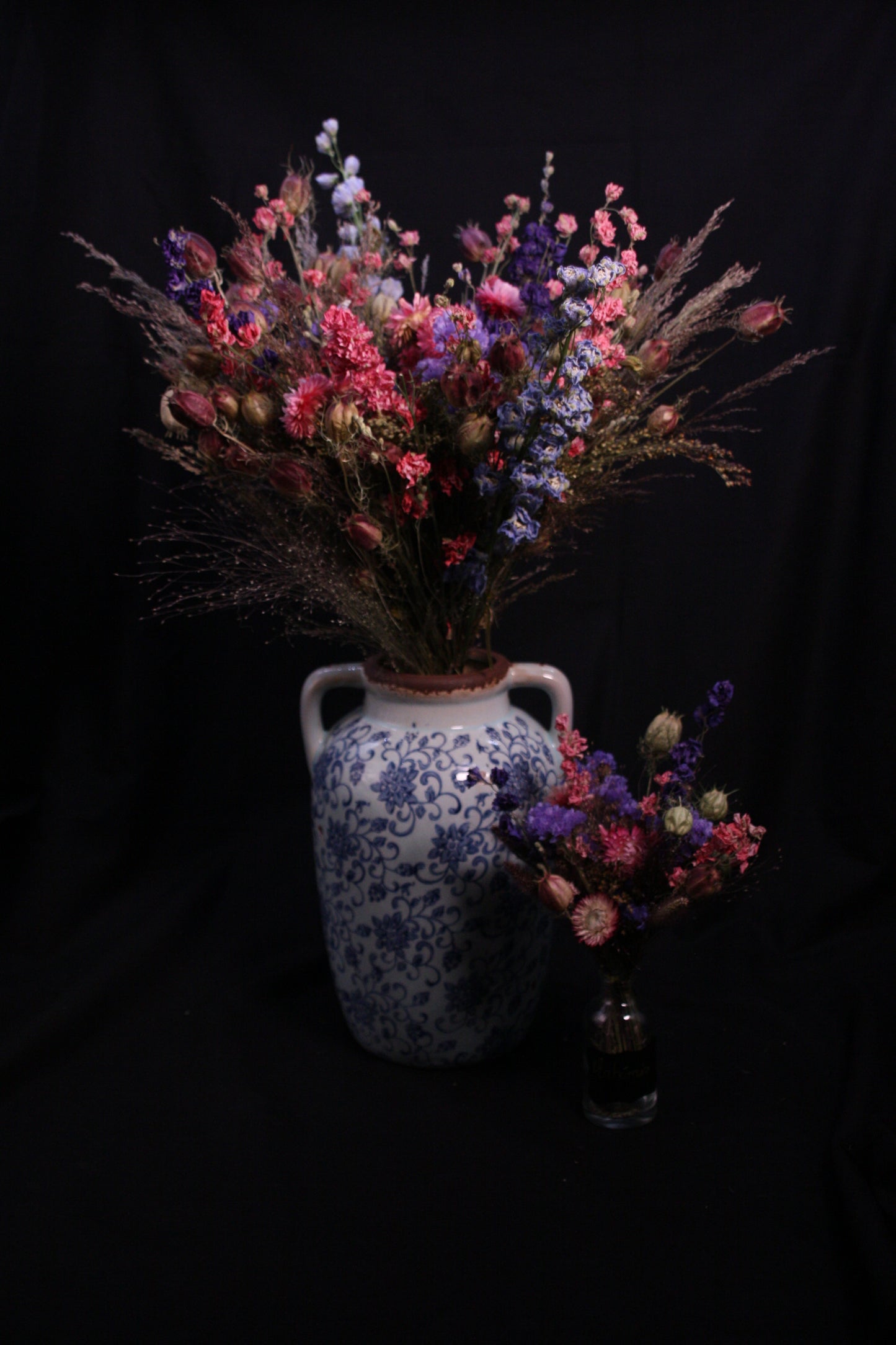 Bouquet fleurs séchées Artémis by Fleurs de la Clarté