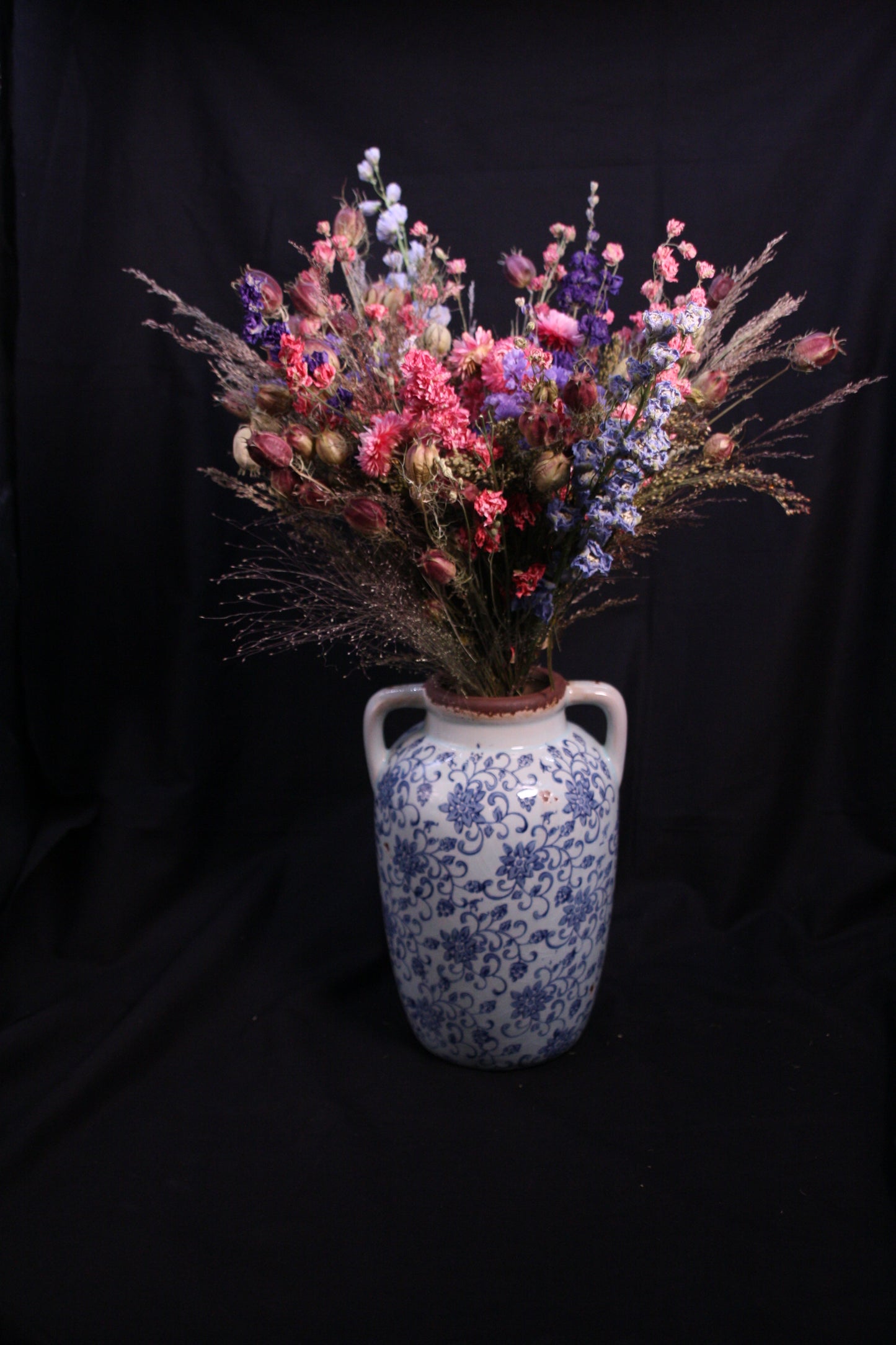 Bouquet fleurs séchées Artémis by Fleurs de la Clarté