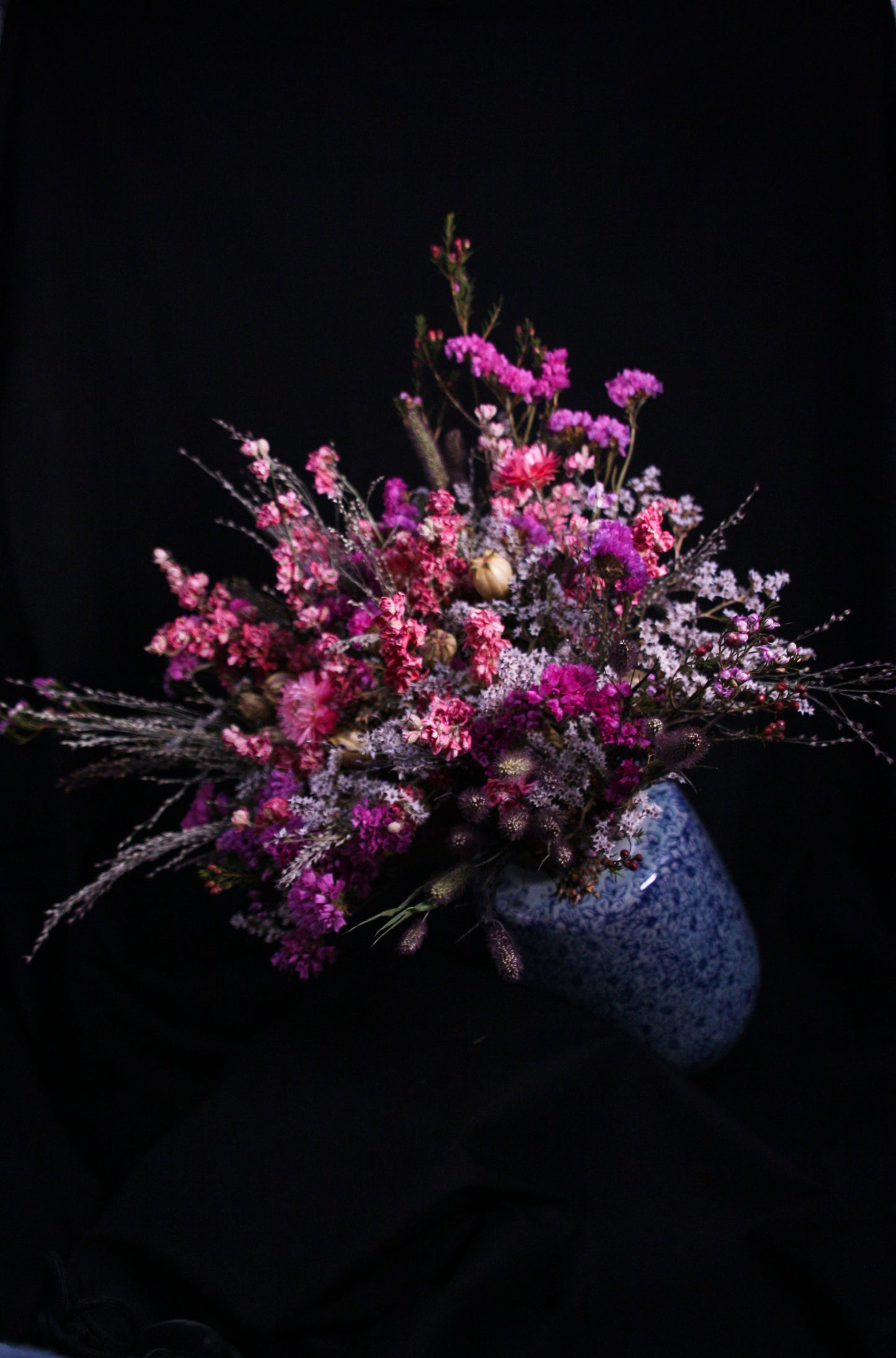 Bouquet de fleurs séchées - Solal la vie en rose