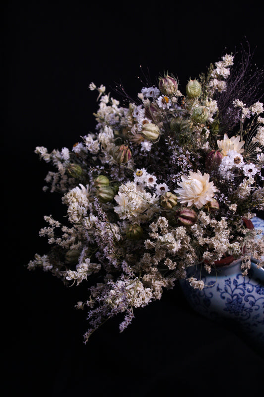Bouquet de fleurs séchées - L'Ingénue
