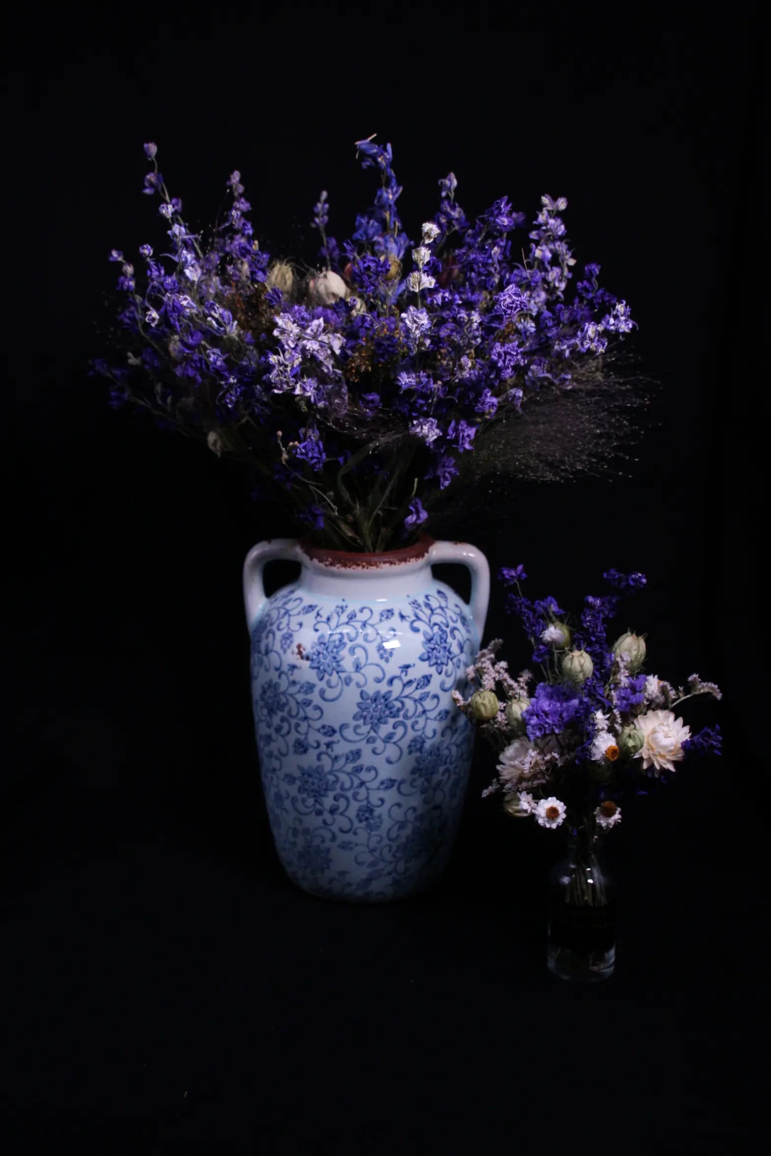 Bouquet de fleurs séchées Clarence disponible en livraison rapide en France