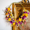 Couronne de fleurs séchées - Trouville