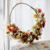 Couronne de fleurs séchées - Bayeux