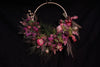 Couronne de fleurs séchées - Solal la vie en rose